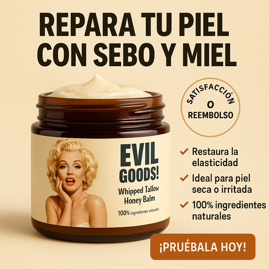 EVIL GOODS - ¡La Crema Viral Que Está Cambiando Rostros! Resultados Visibles Desde el Primer Día