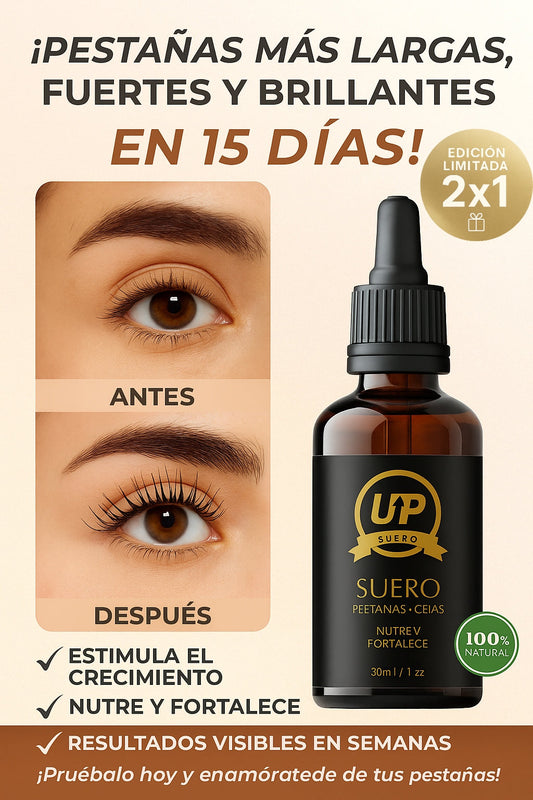 SERUM UP PRO® – ¡Fortalece, Alarga y Embellece con 2x1 Hasta Agotar Stock!
