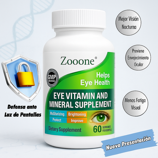 👁️Zooone™ - Suplemento De Protección Contra Pantallas Y Salud Ocular 👁️✅