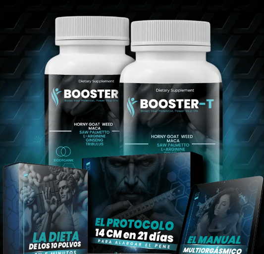 Booster-T - ¡SIENTE LA DIFERENCIA! La cápsula que muchos están eligiendo sin pensarlo.