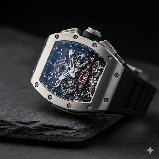 Reloj de Lujo RM011 - No Es Solo un Reloj, Es una Declaración de Poder y Éxito. ¡Promo de Fiestas Patrias!