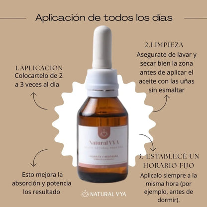 Aceite Antihongos para Pies - Recupera la apariencia sana de tus uñas en casa