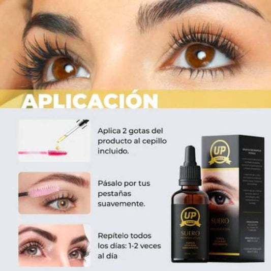 🤩SERUM UP PRO® - ¡Pestañas y Cejas Más Largas y Fuertes en Poco Tiempo!