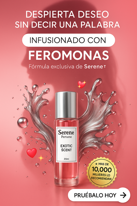 SERENE™ - ¡Conquista Con Tu Presencia! Aroma Con Feromonas Para Impactar👑